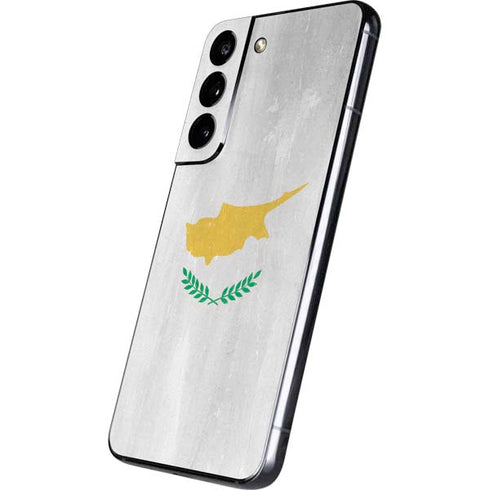 Cyprus Flag Distressed Galaxy S22 Skin